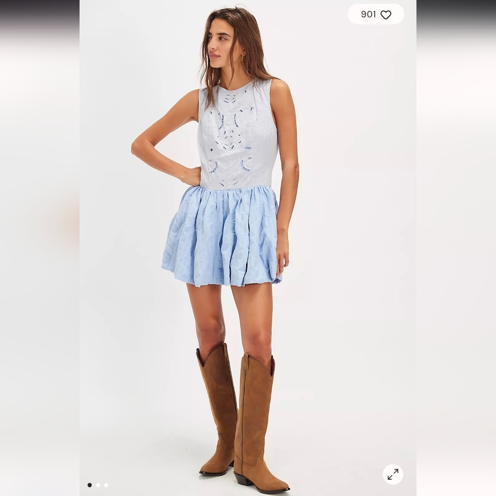 Free People Caelum Mini Dress- 2